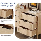 Cassettiera singola a 6 cassetti beige