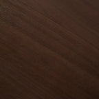 Tavolo da Pranzo Ovale 170 cm con Base in Rattan, Nero / Marrone / Trasparente, 6 Posti