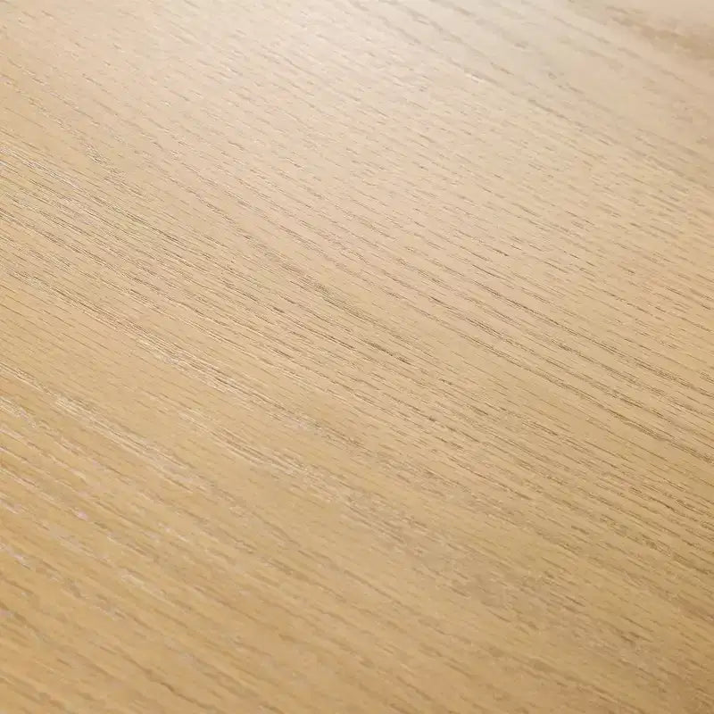 Tavolo da Pranzo Ovale 170 cm con Base in Rattan, Nero / Marrone / Trasparente, 6 Posti