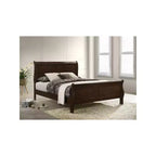 Letto a slitta Cappuccino Wood, King, per 1-2 persone